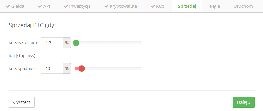 Konfiguracja KryptoBota - krok 5